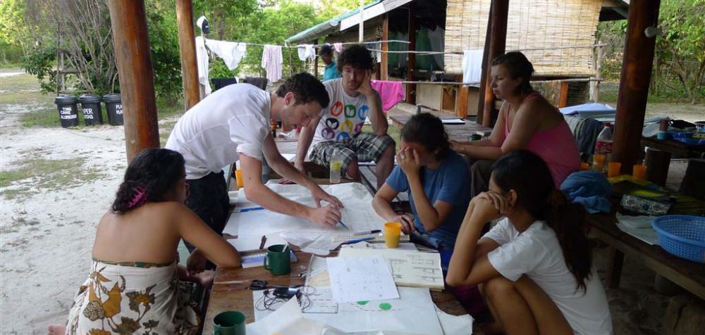 Group design work at Mantanani